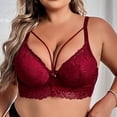 thumbnail image 1 of Summer Savings Clearance 2025! TAGOLD Womens Plus Size Bra Clearance,Summer Casual Bras for Womens,Women Fashion Sexy Bandeau Bra Wire Free Underwear Plus Size Together Everyday Bras, 1 of 5