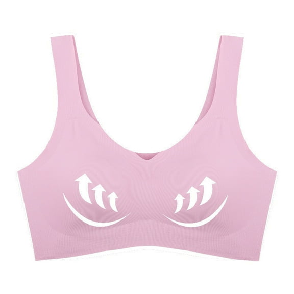 TAGOLD Womens Plus Size Bra,Summer Casual Bras for Womens,Women Top Bra Wire Free Underwears Base Style Sports Lingerie