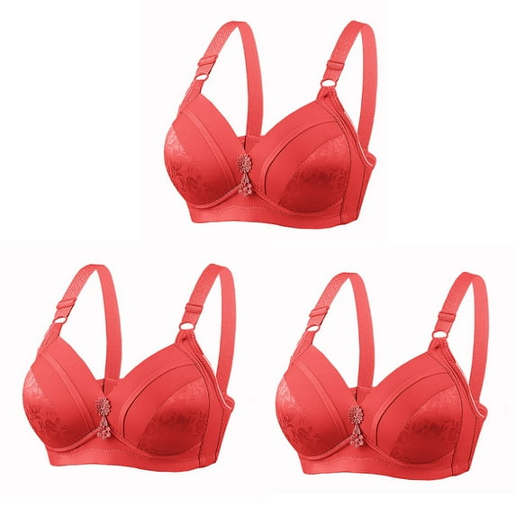 Summer Savings Clearance 2025! TAGOLD Womens Plus Size Bra Clearance,Summer Casual Bras for Womens,Women's No Steel Ring Lactation Vest Bra Back Adjustment Yoga Running Bra
