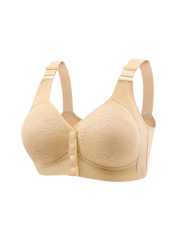 Womens Plus Size Bra,Summer Bras for Womens,Women's Nursing Bra Maternity Sleeping Underwear Large Size Large Cup No Underwear Women Daily Bra