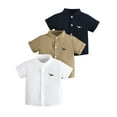 thumbnail image 1 of THDHVS Boys Shirts,Shirts for Boys,Baby Boys Multipack Short Sleeve Pique Polos Multicolor 9-12 Months, 1 of 7