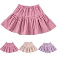 thumbnail image 1 of THDHVS Casual Skirts for Girls,Kids Summer Skirts,Toddler Girls Solid Color Casual Short Skirt Summer Fashion Sports Skirt Pink 5-6 Years, 1 of 7
