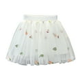 thumbnail image 1 of THDHVS Casual Skirts for Girls,Kids Summer Skirts,Girl's Skirt Ruffle Princess Skirt for Little Girl White 2-3 Years, 1 of 7
