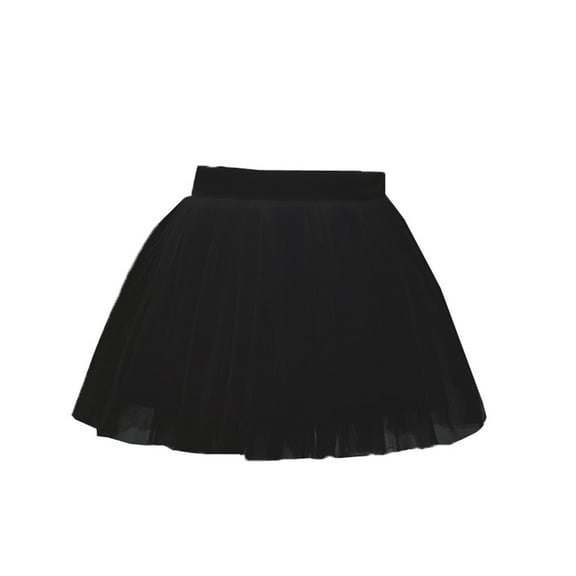 THDHVS Casual Skirts for Girls,Kids Summer Skirts,Girls Skirt for Toddler Party Multicoloured Outfits Black 5-6 Years