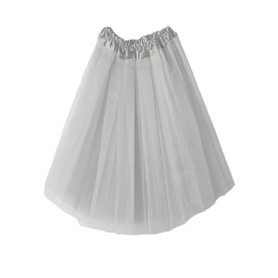 THDHVS Casual Skirts for Girls,Kids Summer Skirts,Kids Sparkly Skirt Glitter Skirt Skorts Gray 1-12 Years