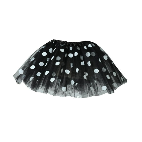 THDHVS Casual Skirts for Girls,Kids Summer Skirts,Girls Floral Skirts Kids Fashion Elastic High Waist Ruffle Flowy Shorts Black 1-2 Years