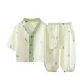 thumbnail image 1 of THDHVS Girls Summer Outfits,Summer Casual Sets for Kids,Kid's Cotton Pajamas and Home Clothes Set Summer Boys' Conditioned Clothes Toddler Pajamas, 1 of 3