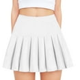 thumbnail image 1 of THDHVS Uniform Skirts for Girls,Pleated Skir,Girls Skorts Flowy Butterfly Athletic Shorts Kids A Line Pleated Tennis Golf Skirts 10-11 Years, 1 of 4