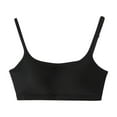 thumbnail image 1 of Womens Seamless Bralettes, Padded Bralettes for Women, Sports Bras for Women Pack, Scoop Neck Cami Bra for Women Girls Teens S-2XL, 1 of 4