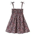 thumbnail image 1 of loopsun Summer Toddler Girls Sleeveless Sling Dress Graphic Print Children's Clothing Watermelon Red 4-5 Years, 1 of 6