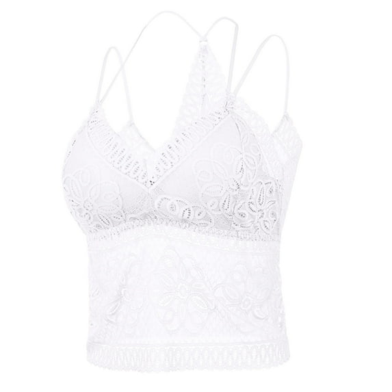 Abomasnow Women's Tank Tops V Neck Lace Trim Cami Top Fashion Y2k Gothic Mesh Crop Tops