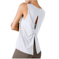 thumbnail image 1 of Ahdbta Womens Tank Top Workout Tops Open Back Shirts Gym Workout Clothes Cut Out Musle Tank for Women Sleeveless Dressy Tops for Women, 1 of 6