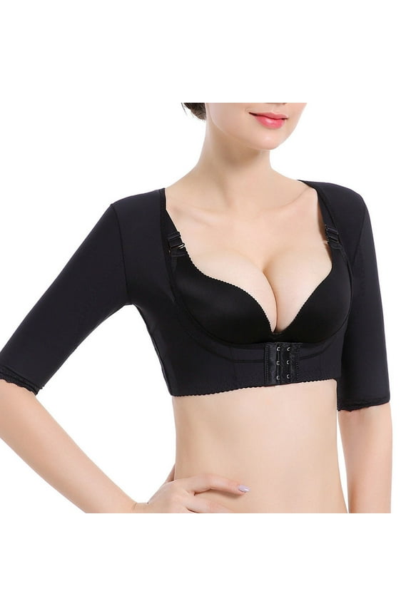 Arm Shapers for Women upper Arm Shaper Post Surgery Long Sleeve Slimmer Top Compression Shapewear for Women
