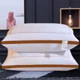 thumbnail image 1 of Bed Pillows QTOCIO Hotel Grade Pillow Core Soft And Supportive Down Bed Pillow Suitable for Back Side And Stomach Sleepers Made Of Friendly Fabric, 1 of 6