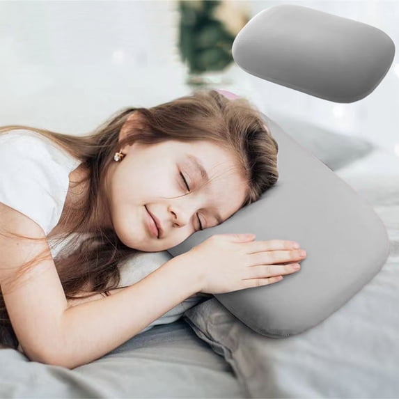 Bed Pillows QTOCIO Macaroon Portable Small Nap Pillow Memory Foam Office Nap Pillow Children's Classroom Nap Adult Nap Pillow