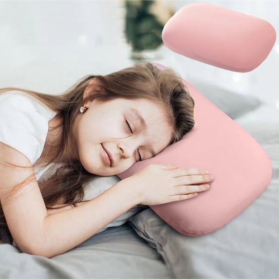 Bed Pillows QTOCIO Macaroon Portable Small Nap Pillow Memory Foam Office Nap Pillow Children's Classroom Nap Adult Nap Pillow