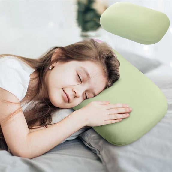 Bed Pillows QTOCIO Macaroon Portable Small Nap Pillow Memory Foam Office Nap Pillow Children's Classroom Nap Adult Nap Pillow