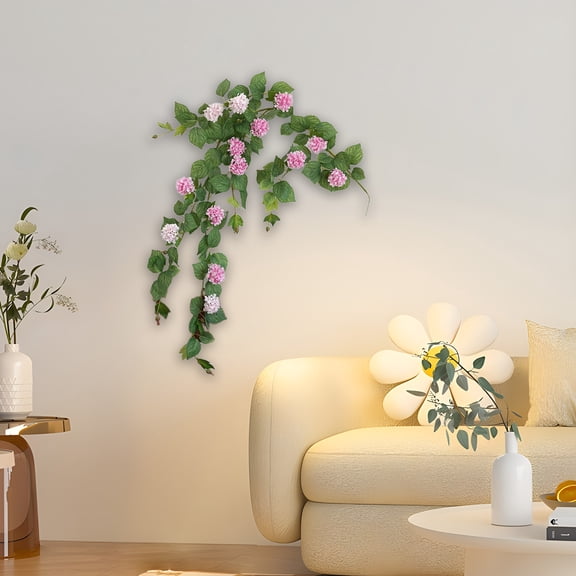 Summer Savings Clearance! Boovnll 5.4FT Eucalyptus Garland, Artificial Flower Garland Wreath Vines Green Spring Garland for Home, Farm, Fireplace, Table, Wall, Wedding Arch, Party Decor, Garland