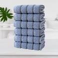 thumbnail image 1 of Summer Savings Clearance! Boovnll 6 Pack Hand Towels for Bathroom, 13x29" Super Soft & Absorbent Quick Dry Solid Color Cotton Towels, Thicken Microfiber Hand Towels for Hotel, Pool, Spa, Beach, Towels, 1 of 3