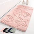 thumbnail image 1 of Summer Savings Clearance! Boovnll Bathroom Rugs, 16x24" Super Absorbent & Soft Non-Slip Velvet Bath Mat, Quickly Dry Thicken Bath Mats for Bathroom, Kitchen, Door Mat, Toilet Mat, Bathroom Mat, 1 of 6
