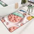 thumbnail image 1 of Summer Savings Clearance! Boovnll Bathroom Rugs, 16x24" Super Soft & Absorbent Non-Slip Diatomite Bath Mat, Quickly Dry Thicken Bath Mats for Bathroom, Kitchen, Floor, Door Mat, Bathroom Mat, 1 of 6