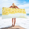 thumbnail image 1 of Summer Savings Clearance! Boovnll Beach Towels, 30x60" High Absorbent Quickly Dry Sand Free Microfiber Lightweight Beach Towel for Beach, Yoga, Gym, Pool, Beach Accessories, Beach Towels Oversized, 1 of 6