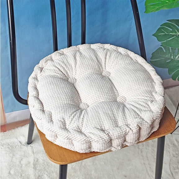 Summer Savings Clearance! Boovnll Chair Cushions, Soft Comfortable Thicken Non-Slip Round Corn Outdoor Cushions, Chair Cushion for Outdoor, Indoor, Garden, Patio, Sofa, Couch - Seat Cushion