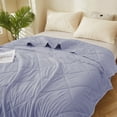 thumbnail image 1 of Summer Savings Clearance! Boovnll Cooling Comforter - 40x60" Soft Cozy Cold Touch Fabric Kids Ice Blanket, Lightweight Breathable Rest Cooling Comforter for Kids, Hot Sleepers, Night Sweats, Comforter, 1 of 8