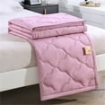 thumbnail image 1 of Summer Savings Clearance! Boovnll Cooling Comforter, 59x79" Cold Touch Fabric Lightweight Soft Rest Cooling Comforter for Hot Sleepers & Night Sweats for Adults, Children, Comforter, 1 of 7
