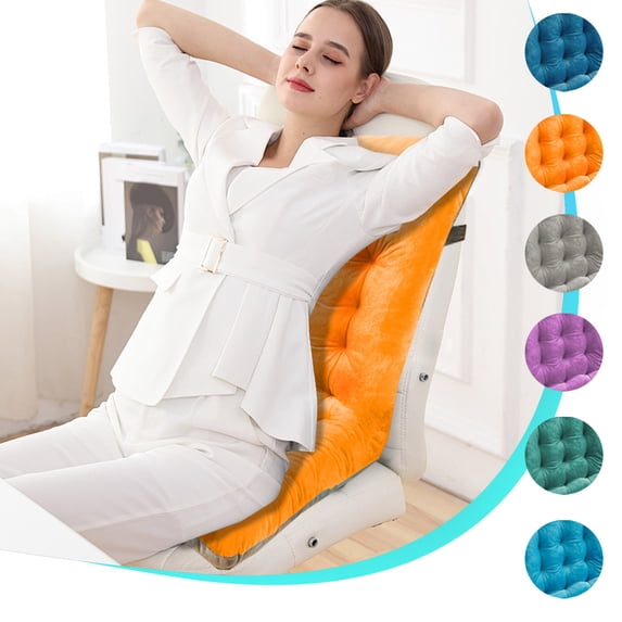 Summer Savings Clearance! Boovnll Rocking Chair Cushion, Soft Cozy Thicken Seat Cushion with Ties Non-Slip Rocking Chair Cushions Indoor Dirt-Proof for Home, Office ChairChair Cushions