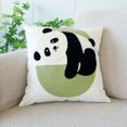 thumbnail image 1 of Summer Savings Clearance! Boovnll Throw Pillow Covers, Modern Stylish Soft & Cozy, Embroidery Pillow Covers 18x18" for Home, Living Room, Bedroom, Sofa, Couch, Home Decor, Pillow Covers, 1 of 6