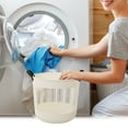 thumbnail image 1 of Summer Savings Clearance! Closet Organizers and Storage QTOCIO Portable Dirty Clothes Basket Dirty Clothes Storage Basket Large Clothes Rack Laundry Basket Bathroom Hollow Dirty Clothes Basket, 1 of 6