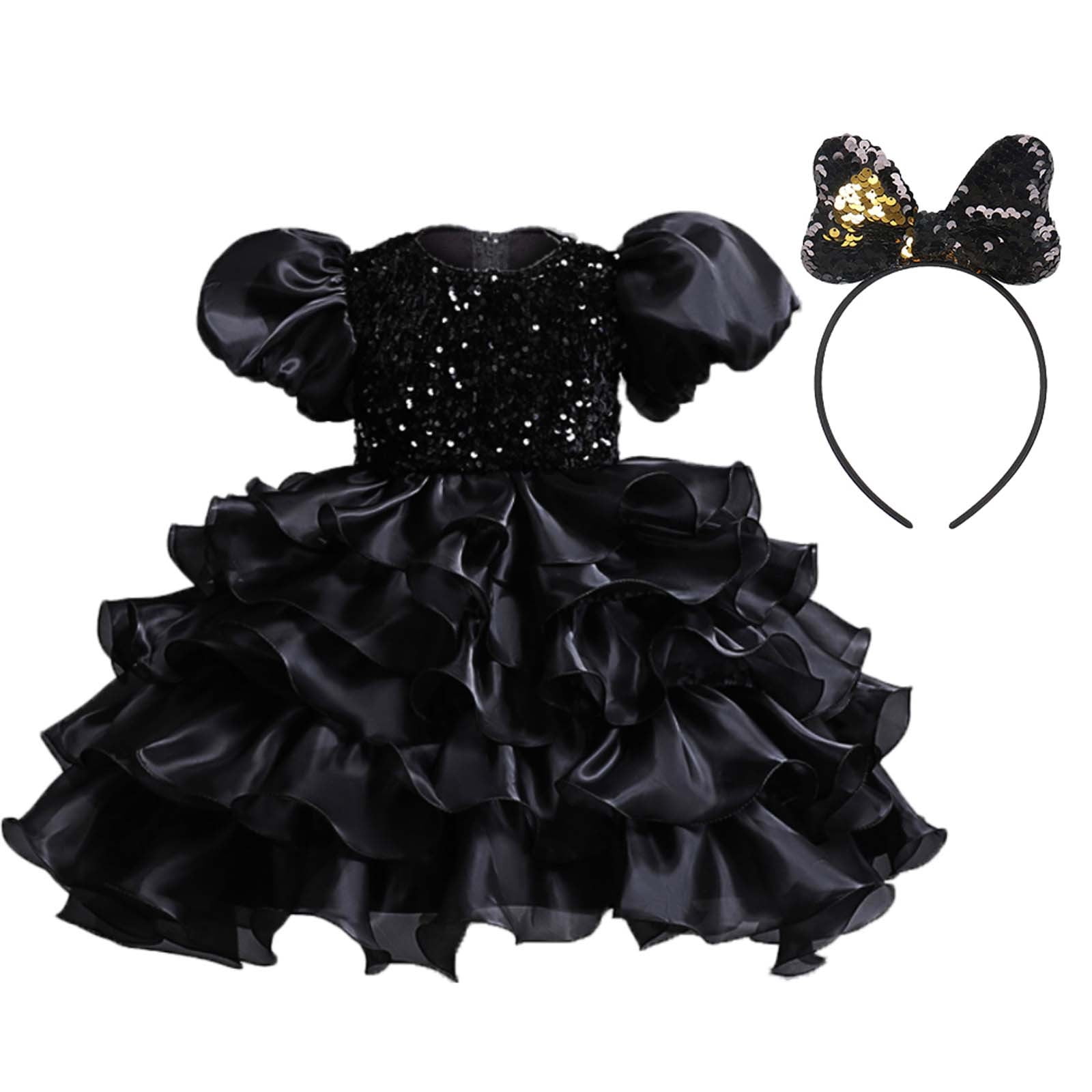 Summer Savings Clearance! Dezsed 2-10Years Kids Dresses For Girls Lovely Children's Dress Girl Sequin Mesh Sleeveless Tufted Dress Party Wedding Princess Costumes For Girls
