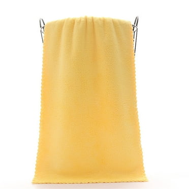 Clearance Under $1 Djunllk Bath Towels - Cotton Super Soft Fingertip Microfiber Hair Towel, Water Absorbent Multipurpose, Light Weight Bath Towels for Bathroom, Beach, Pool, 13" x 29"