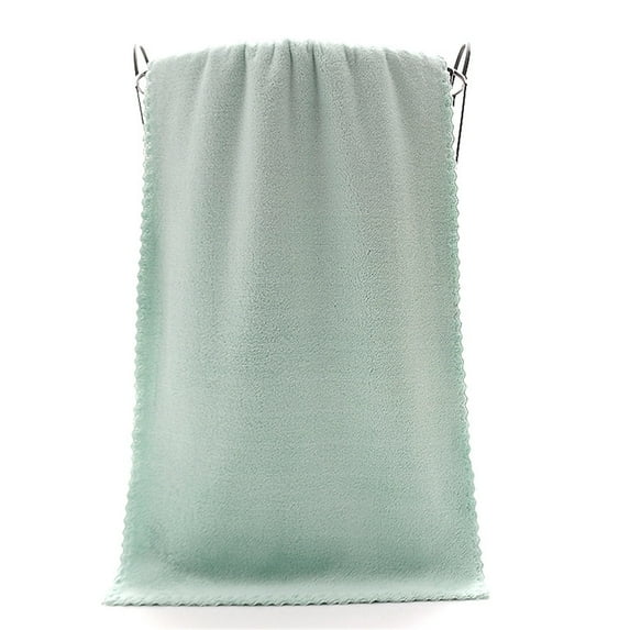 Djunllk Bath Towels - Cotton Super Soft Fingertip Face Towels, Microfiber Hair Towel Water Absorbent, Lightweight Hand Towels for Bathroom Beach Pool, 13" x 29"