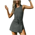 thumbnail image 1 of Summer Savings Clearance! Ecqkame Rompers for Women Casual Stretchy Rompers Sleeveless Loose Onesie Shorts Summer Beach Jumpsuit Nylon,Spandex S, 1 of 7