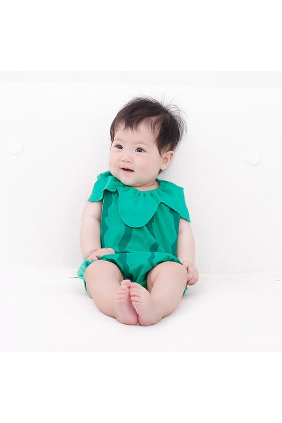 0-18Months Toddler Baby Bodysuits Boys Girl Clothing Fashion Cute Watermelon Shapes Print Casual Rompers Body Infantil