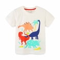 thumbnail image 1 of Summer Savings Clearance! Edvintorg 2-8Y Cartoon Print Baby Boys T Shirt For Summer Infant Boy T-Shirts Short Sleeves Kids Clothes Toddler Cotton Tops, 1 of 5