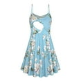 thumbnail image 1 of Edvintorg Maternity Dress Summer Women Flower Printed Sling Nursing Dresses Breastfeeding Casual Sleeveless Hospital Gown Pregnancy Dress for Homewear, Party, 1 of 5