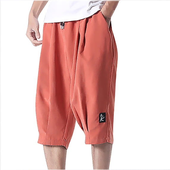 Summer Savings Clearance! Edvintorg Mens Shorts Sportswear Workout Shorts Men'S Fashion Classic Twill Relaxed Fit Casual Wear Pocket Shorts Pants