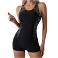 thumbnail image 1 of Edvintorg One Piece Bathing Suit for Women Vinatge Womens Swimsuits Athletic Rerto Womens Swimwear Monokini, 1 of 7