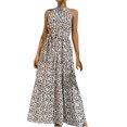 thumbnail image 1 of Edvintorg Women Boho Dress Fashion Summer Halter Sleeveless Print Sexy Casual Sling Long Maxi Dress Sundresses Vacation Outfits for Women, 1 of 7