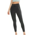 thumbnail image 1 of Edvintorg Women Sport Leggings Fitness Yoga High Waist Workout Tights Elastic Gym Training Pants Female Seamless Pants Sweatpants Women Black S, 1 of 4