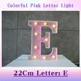 thumbnail image 1 of Fwttom Light Up Letters, Marquee Light Up Letters Sign for Night Light Wedding/Birthday Party Battery Powered Christmas Lamp Home Bar, 1 of 3