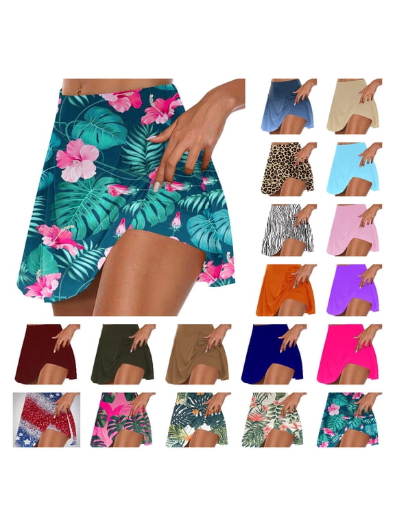 Skorts Skirts for Women,Skorts for Ladies,Athletic Tennis Skirts,Golf Skort
