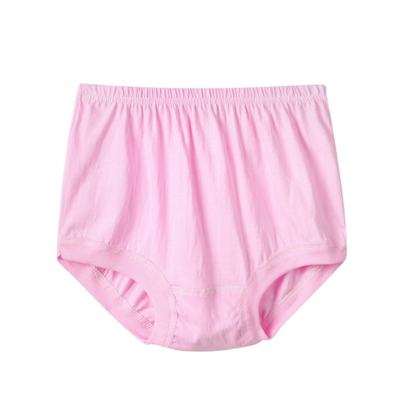HomeGardon Panties for Women,Women Underwear Cotton Briefs,Women's Middle-aged and Elderly Underwear Solid Color Loose Underwear,M-XXXXXL