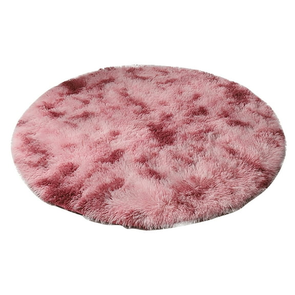 Summer Savings Clearance! Honeeladyy Round Rug For Girls Bedroom,Circle Rug For Room,Carpet For Teen Girls Room,Circular Rug For Nursery Room,Fuzzy Plush Rug For Dorm,Cute Room Decor For Baby
