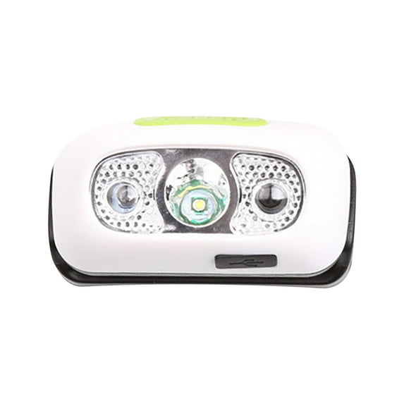 Summer Savings Clearance!Induction Headlight Strong Light Rechargeable Super Bright Mounted Night Fishing Light Outdoor LED Flashlight Miner's Lamp