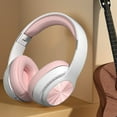 thumbnail image 1 of Summer Savings Clearance! InsCrazy Bluetooth Headphones, Over-Ear Headphones Head Mounted Wired and Wireless Double Mode Foldable Soft Headband Low Latency Gaming Headset, 1 of 7