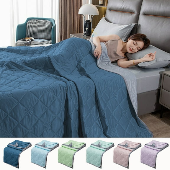 InsCrazy Cooling Blanket Double Sided Cold Effect for Hot Sleepers